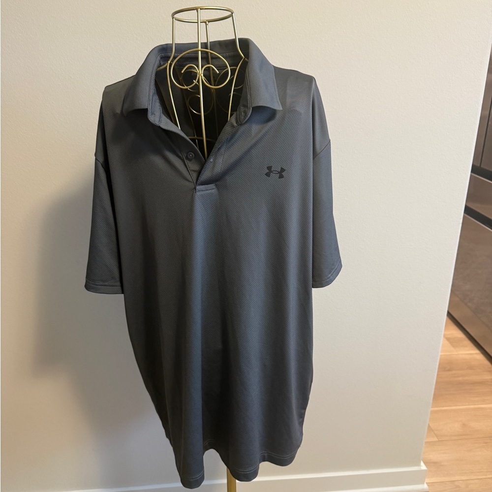 Under Armour Men's Charcoal Polo Shirt